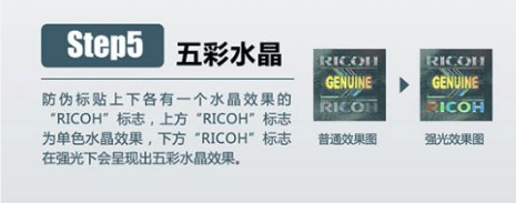 教你如何辨別真假理光打印機(jī)耗材