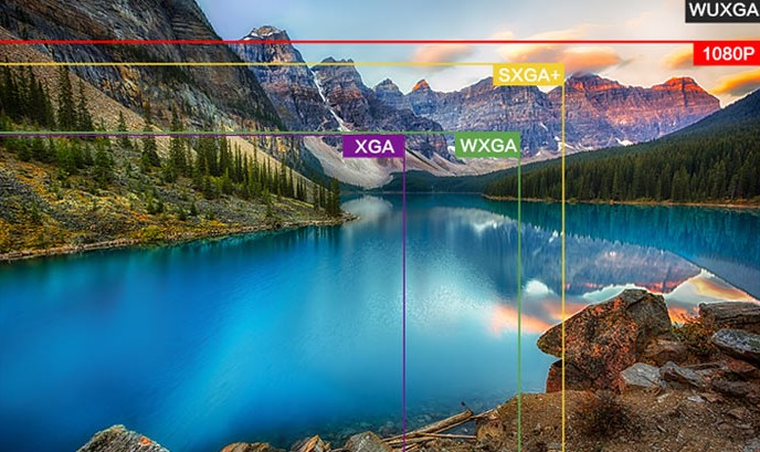 寬屏分辨率顯示，圖像畫質(zhì)更清晰